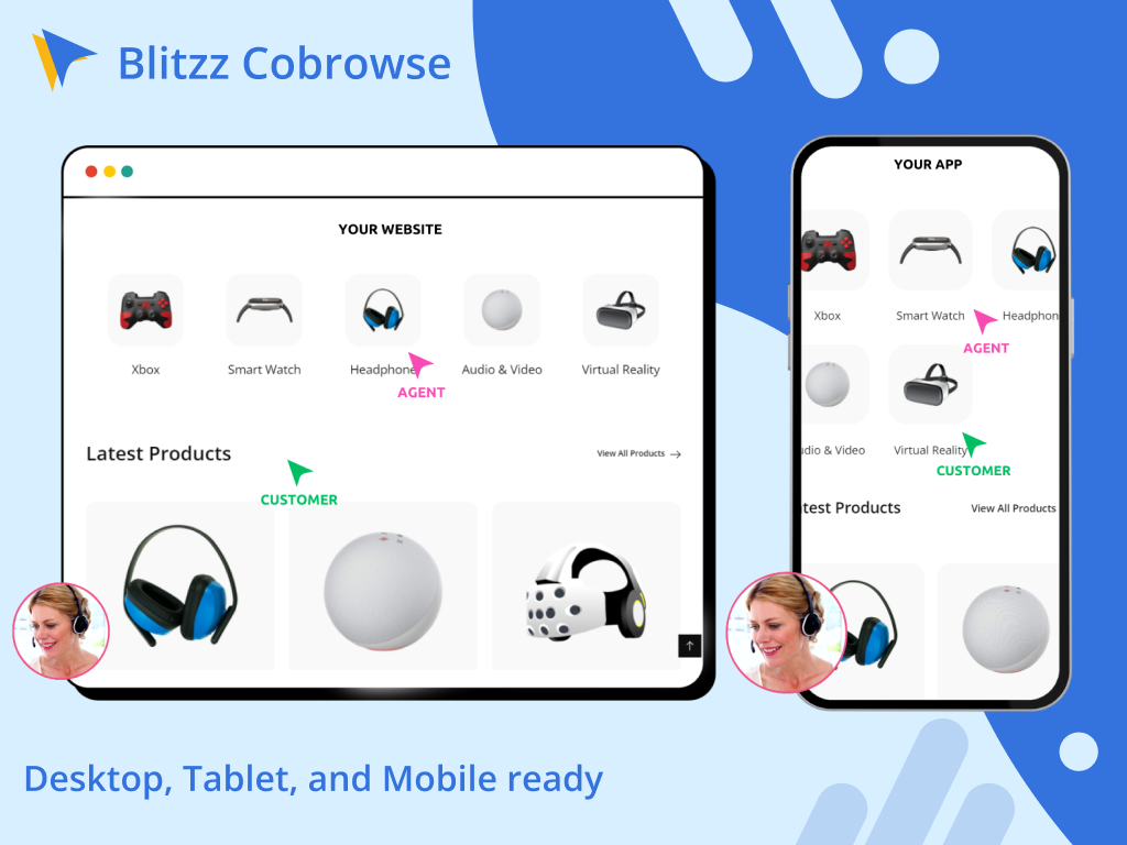 Cobrowse for Support by Blitzz thumbnail 3